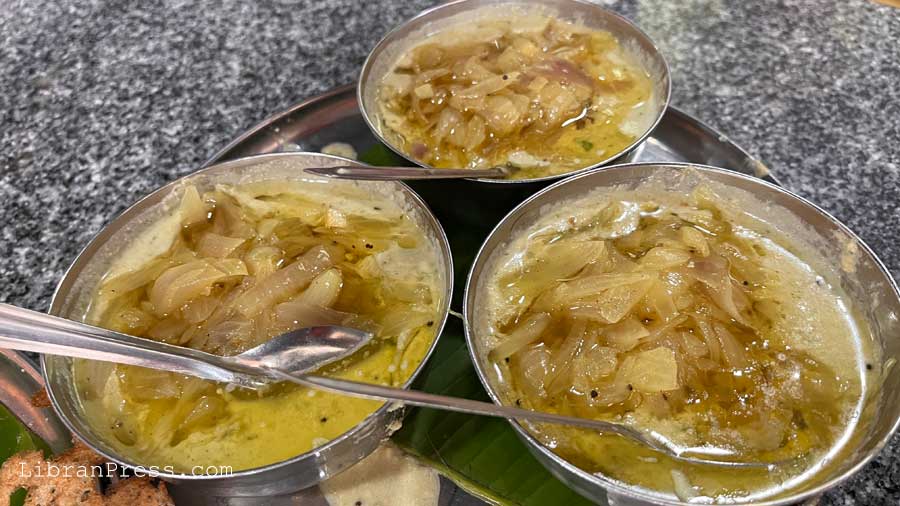 Ghee Chutney & Onion