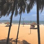 View from Fisherman’s Bay Beach Cafe Malpe Beach