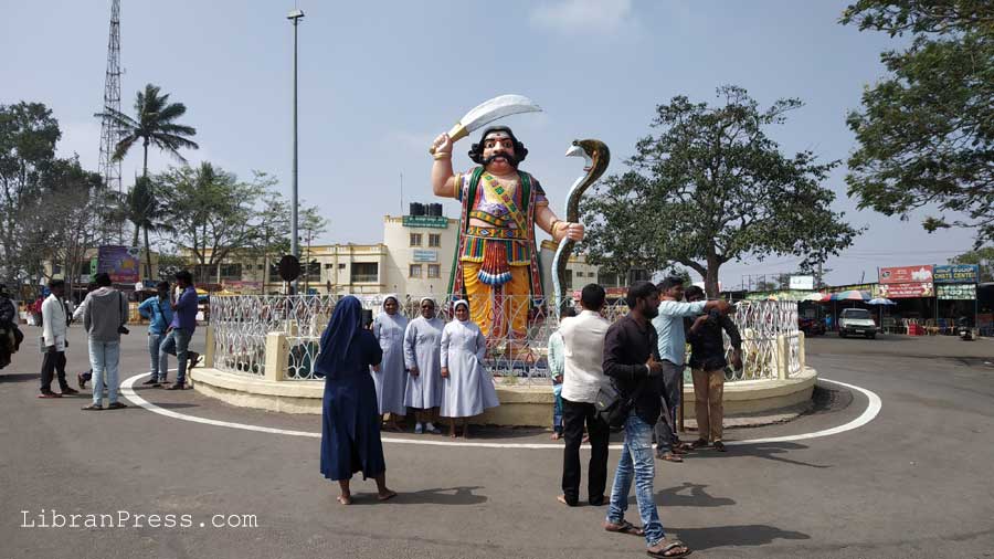 Mahisasura Statue