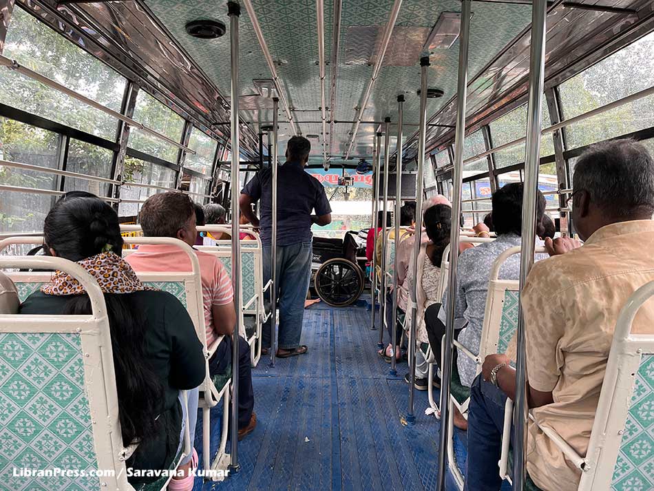 Traveling by bus - Marudhamalai